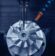 Industry,Cnc,Milling,Machine,Process,Cutting,Turbine,Impeller,And,Blades,